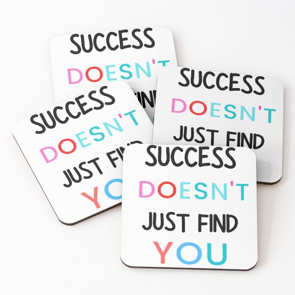 Item preview, Cool Success Motivational Quote | Success doesn't just find you | Inspirational Gifts  designed and sold by The Full Cart.