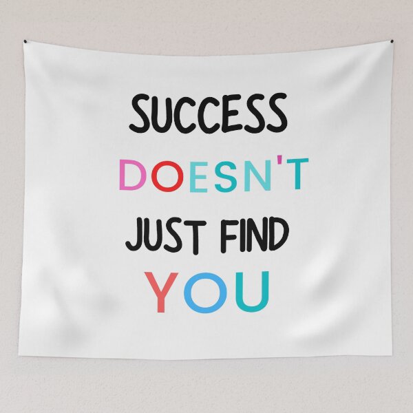 Item preview, Cool Success Motivational Quote | Success doesn't just find you | Inspirational Gifts  designed and sold by The Full Cart.