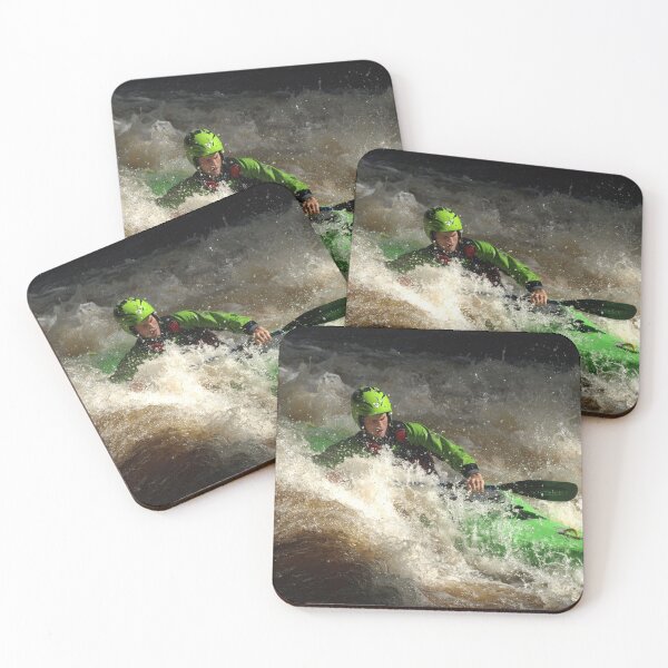 Item preview, Green kayaker designed and sold by turniptowers.