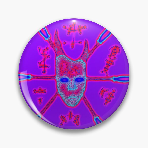 Item preview, Pinwheel demonic psychedelic designed and sold by Attitudesxx.