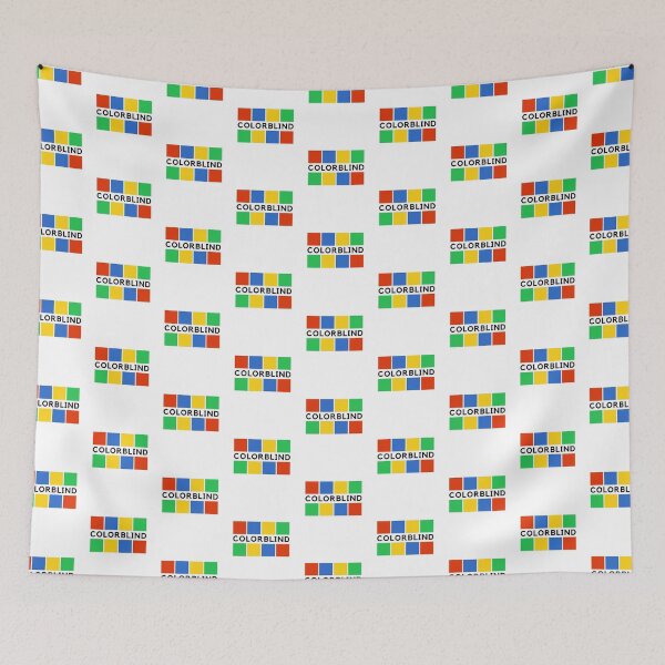 Item preview, Colorblind - Black Text Design designed and sold by DrawingBoard.