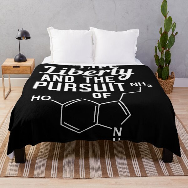 Item preview, Life Liberty and the pursuit of Happiness - Psychology Design designed and sold by Psychologist's Inventory.