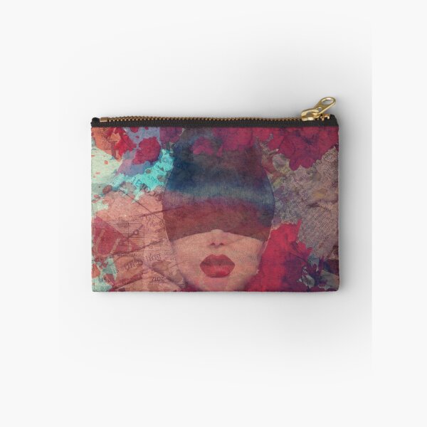 Item preview, Cherry bloom // sakura portrait collage artwork  designed and sold by Dorota Nowacka.