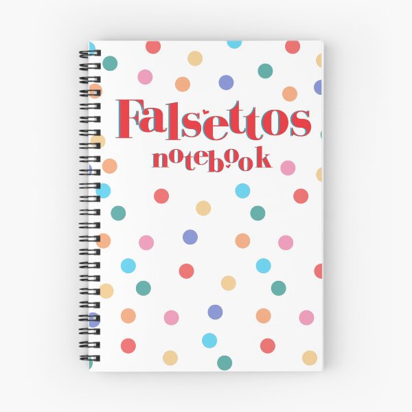 Item preview, Falsettos Notebook designed and sold by matildawh.