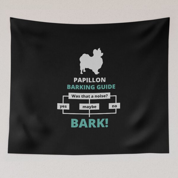 Item preview, papillon barking guide designed and sold by promisesarelies.