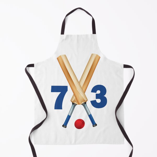 Item preview, Cricket number 73 - seventy three with bats and ball designed and sold by AllShirts21.