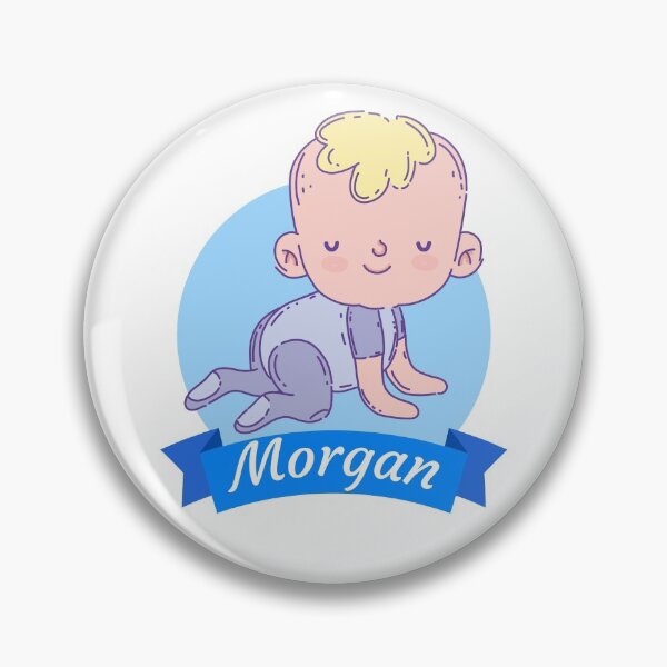 Item preview, Morgan Boy names for babies designed and sold by Piztees.