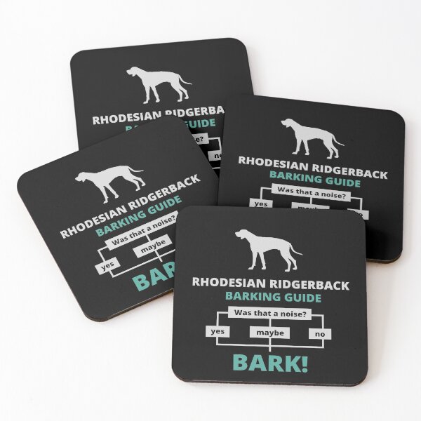 Item preview, rhodesian ridgerback barking guide designed and sold by promisesarelies.