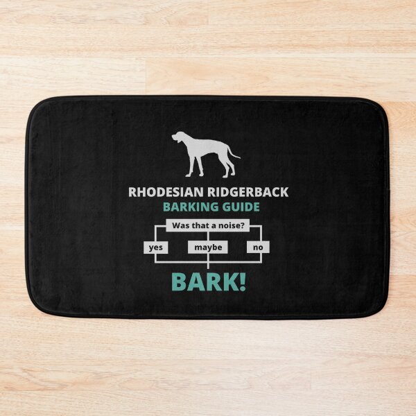 Item preview, rhodesian ridgerback barking guide designed and sold by promisesarelies.