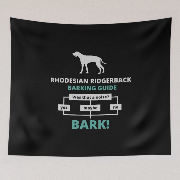 Item preview, rhodesian ridgerback barking guide designed and sold by promisesarelies.