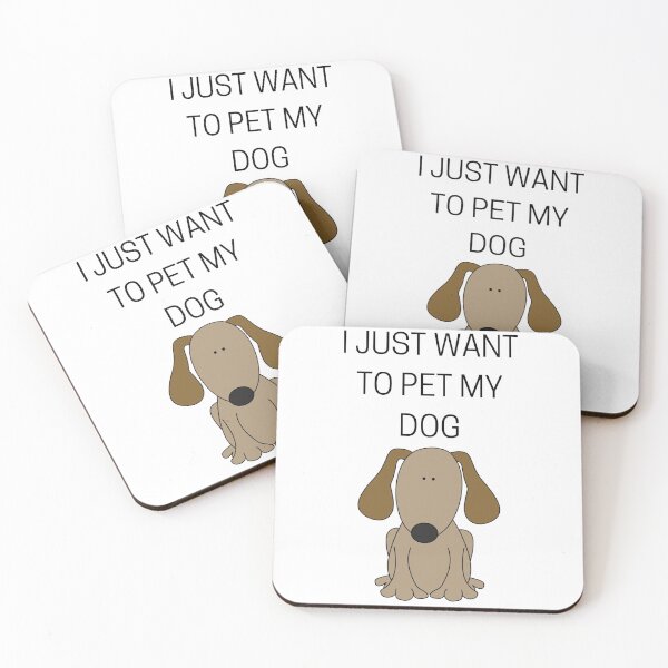 Item preview, Just pet your DOG designed and sold by mltsg9.