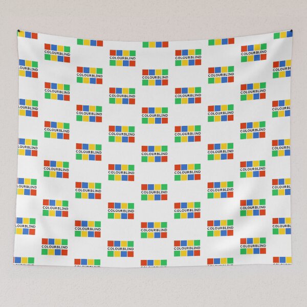 Item preview, Colourblind - Black Text Design designed and sold by DrawingBoard.