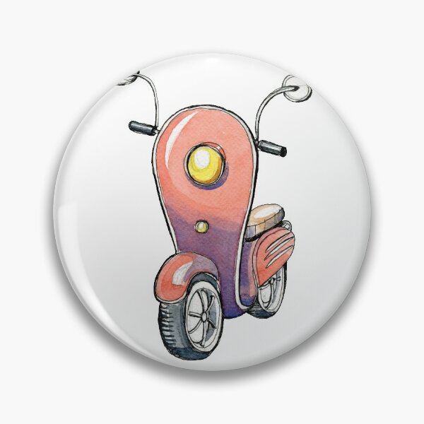 Item preview, Red scooter designed and sold by Alekseyrudy.