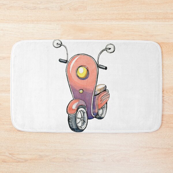Item preview, Red scooter designed and sold by Alekseyrudy.