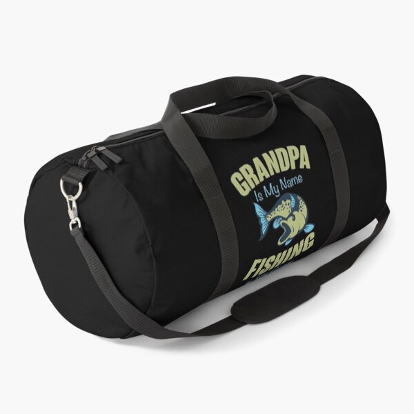 Item preview, Grandpa Is My Name Fishing Is My Game Best Funny Bass Fishing Joke Gift Set Idea Gear designed and sold by NSTeeDesign.