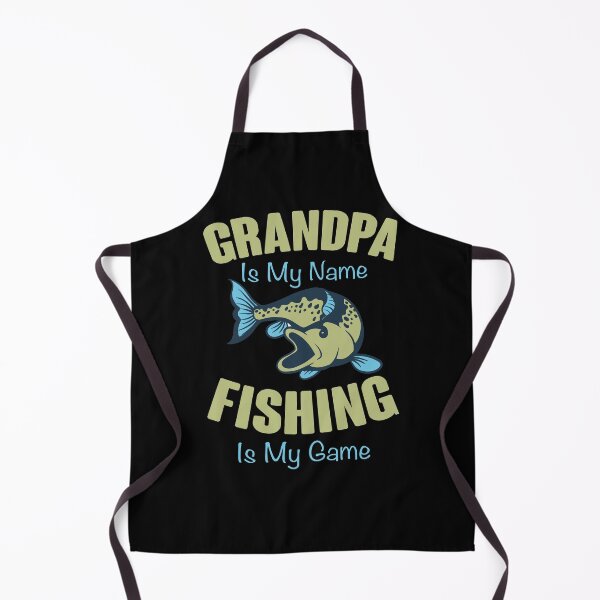 Item preview, Grandpa Is My Name Fishing Is My Game Best Funny Bass Fishing Joke Gift Set Idea Gear designed and sold by NSTeeDesign.