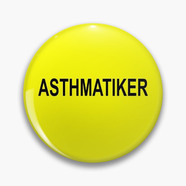 Item preview, Asthmatic in German designed and sold by yayor.