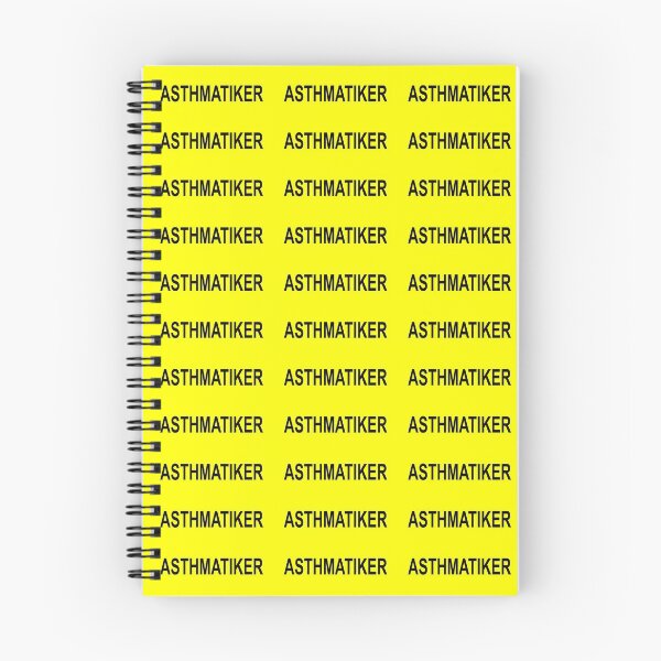 Item preview, Asthmatic in German designed and sold by yayor.