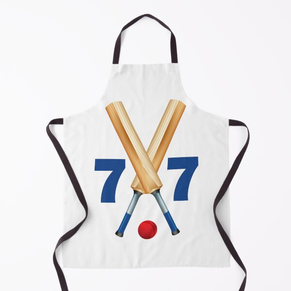 Item preview, Cricket number 77 - seventy seven with bats and ball designed and sold by AllShirts21.