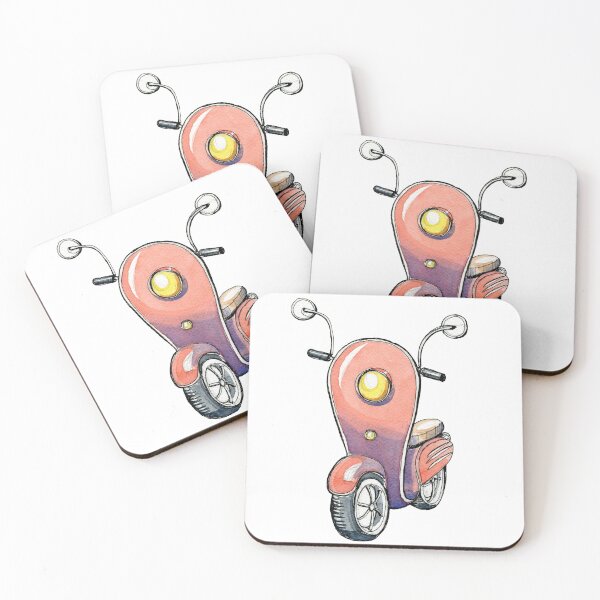 Item preview, Red scooter designed and sold by Alekseyrudy.