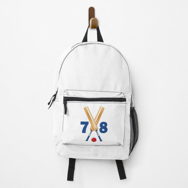 Item preview, Cricket number 78 - seventy eight with bats and ball designed and sold by AllShirts21.