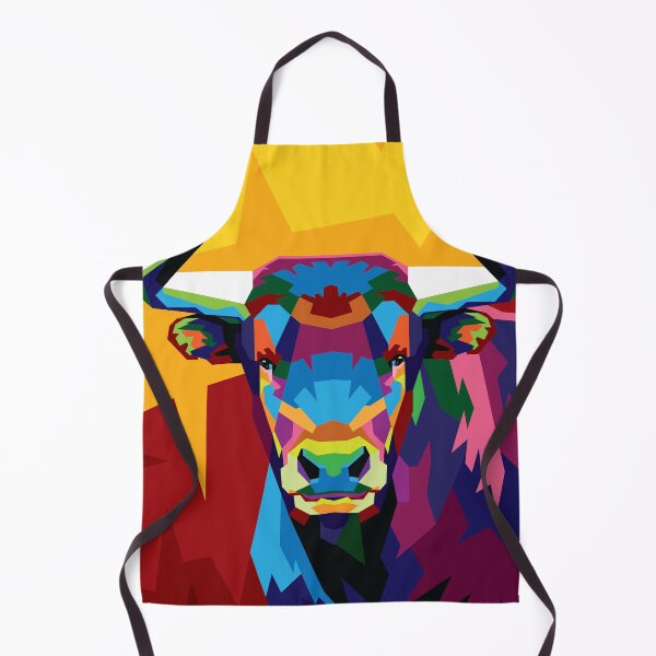 Item preview, Buffalo Pop Art Illustration designed and sold by andipasoepati.