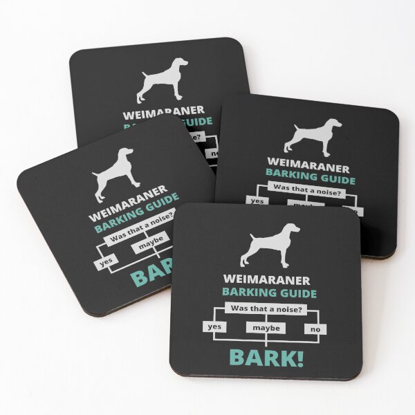 Item preview, weimaraner barking guide designed and sold by promisesarelies.