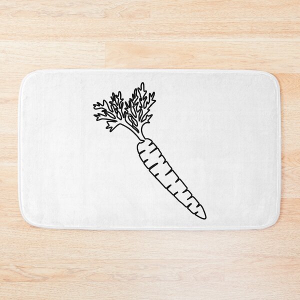 Item preview, CARROT LINE ART | Vegetables Healthy Diet | Vegan vegetarian delicious foodie designed and sold by yourtravelguide.