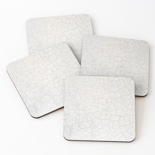 Item preview, White Cracked Ground Texture  designed and sold by Petra Rosa.