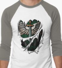 Dark Angels Armor Men's Baseball ¾ T-Shirt