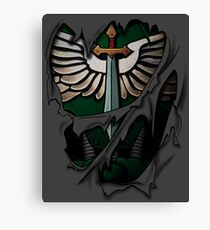 Dark Angels Rüstung Leinwanddruck