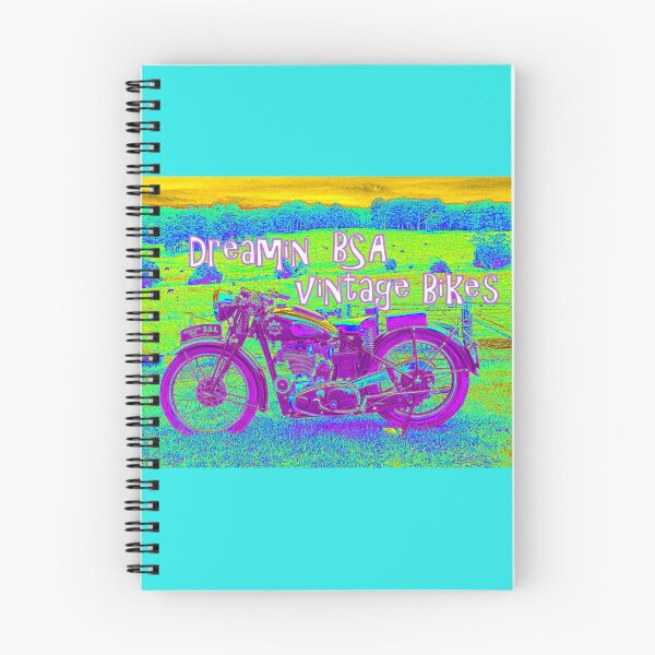 Item preview, VINTAGE BSA MOTORBIKE LOVERS DREAMING VERSION  designed and sold by Opalbluerose.