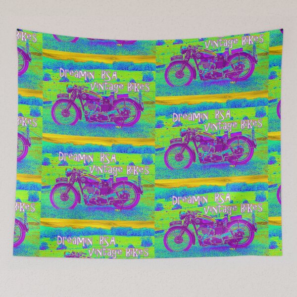 Item preview, VINTAGE BSA MOTORBIKE LOVERS DREAMING VERSION  designed and sold by Opalbluerose.
