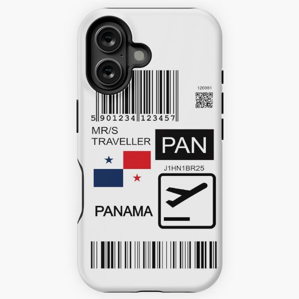 Item preview, Panama luggage tag / ticket designed and sold by Travellerz.