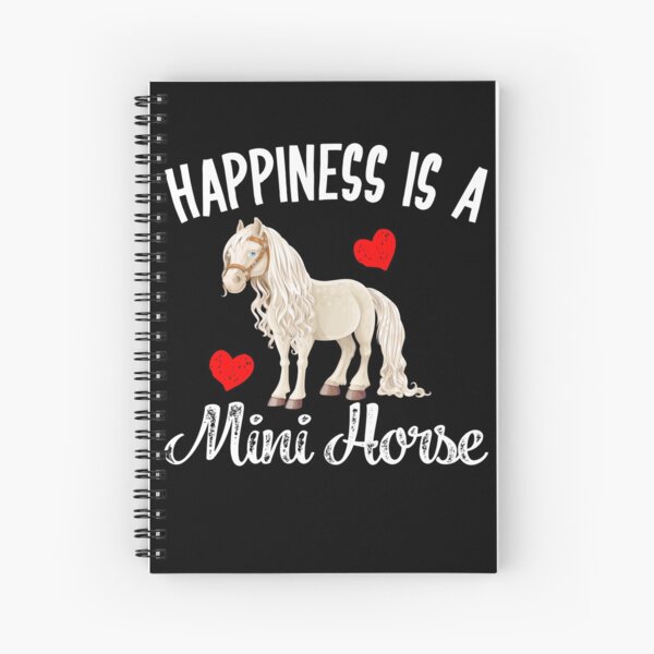 Aperçu de l'œuvre Cadeaux de cheval miniature Mini chemise de cheval Amoureux des chevaux de compagnie Le bonheur est un mini cheval créée et vendue par 7shirts1.