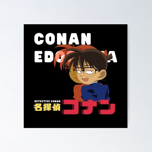 Detective Conan Logo Poster for Sale by shinichikudokun