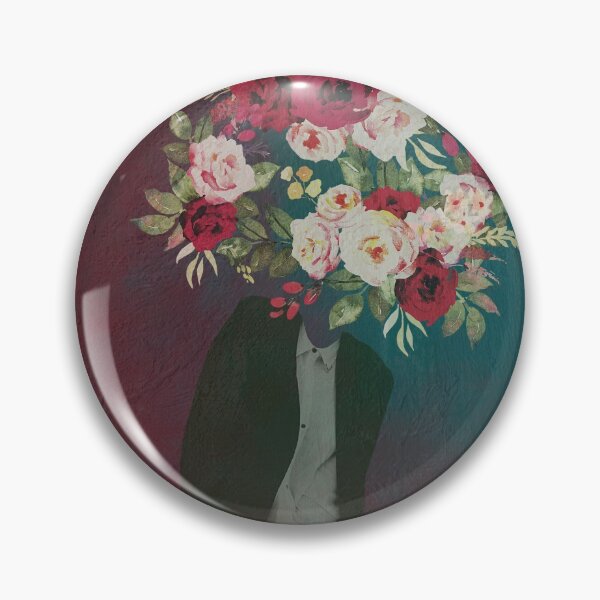 Item preview, Mind explosion // flora collage portrait artwork designed and sold by Dorota Nowacka.