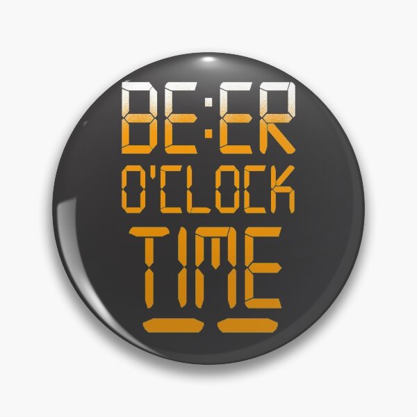 Item preview, Beer O' Clock Time Funny Drinking designed and sold by WibbleDesign.