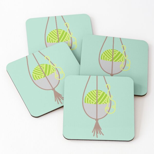 Item preview, Hanging yarn ball plant designed and sold by hellohappy.