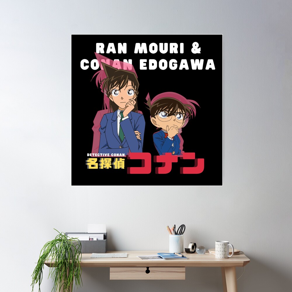 Ran Mouri & Conan Edogawa Detective Conan Manga