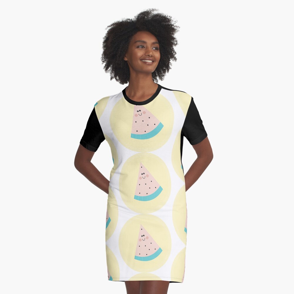 Item preview, Graphic T-Shirt Dress designed and sold by vectormarketnet.