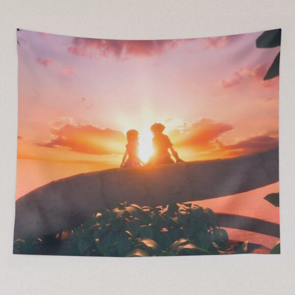 Item preview, Sora and Kairi - Kingdom Hearts 3 ending designed and sold by MaxNasta.