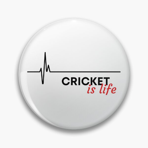 Item preview, Cricket is life. designed and sold by TheGreenGoat.