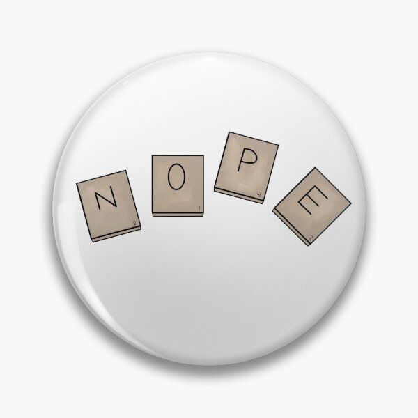 Item preview, NOPE designed and sold by ChloeHallDesign.