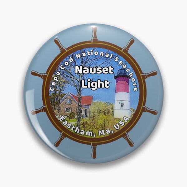 Item preview, Nauset Lighthouse Badge designed and sold by JosephTHooper.