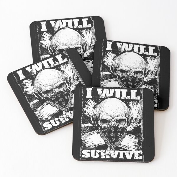 Item preview, I Will Survive Apocalypse Design designed and sold by DopeOnDemand.