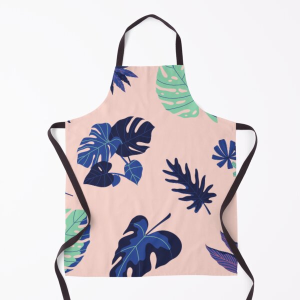 Item preview, Blue and pink leafes pattern designed and sold by Mikes22Store.