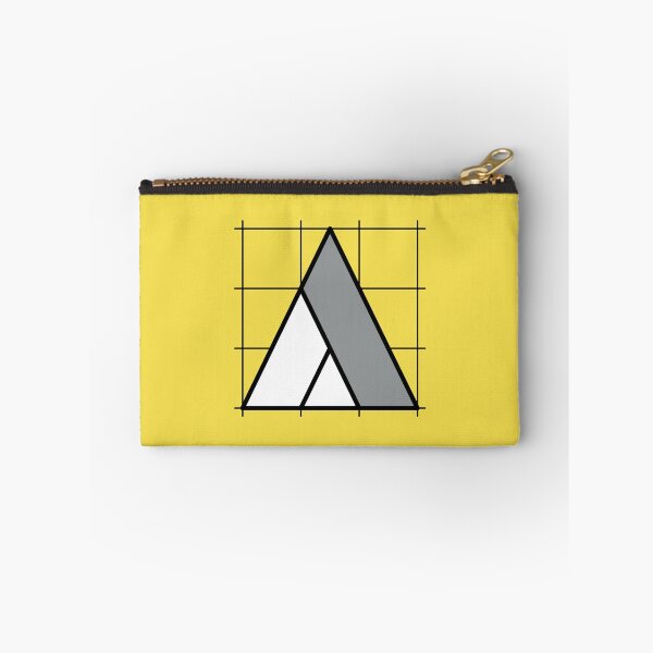 Item preview, A // Perfectionist Alphabet (Pantone Illuminating + Ultimate Gray) designed and sold by fumauk.