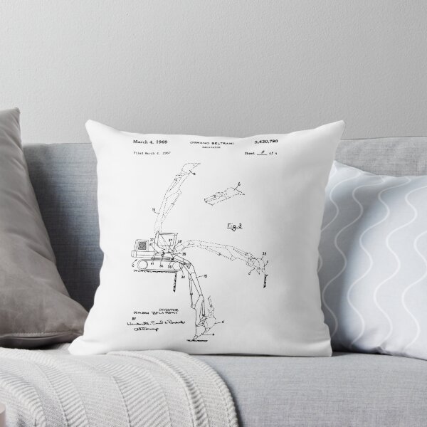 Item preview, Excavator Patent / Excavator operator gift idea designed and sold by anodyle.