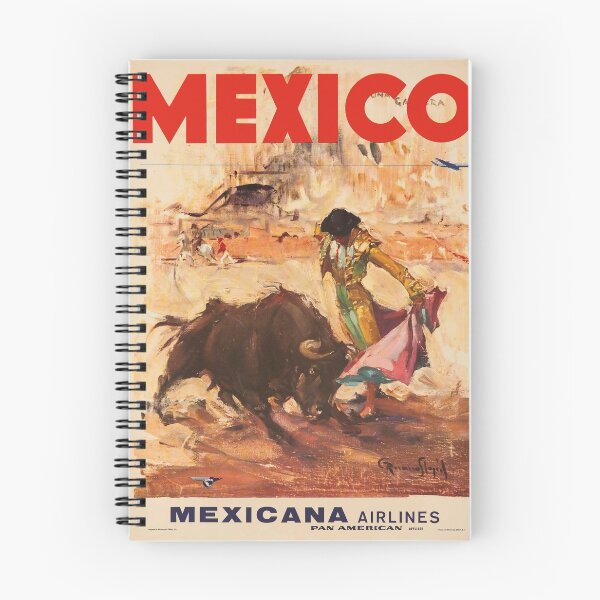 Item preview, Vintage Mexican Airline Travel Advert  designed and sold by Digital  Thrifts.